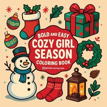 Bold & Easy Cozy Girl Season Coloring Book