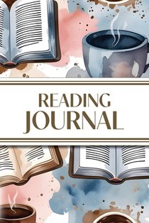 Reading Journal (Watercolor Coffee & Books)