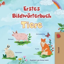 First Picture Dictionary - Animals (German Children's Book)