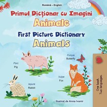 First Picture Dictionary - Animals (Romanian English Bilingual Children's Book)