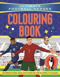 Ultimate Football Heroes Colouring Book voorzijde