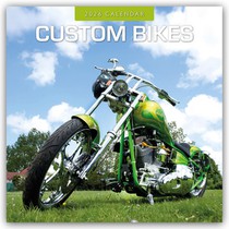 Custom Bikes 2026 Square Wall Calendar