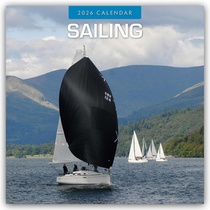 Sailing 2026 Square Wall Calendar