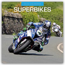 Superbikes 2026 Square Wall Calendar