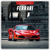 Ferrari 2026 Square Wall Calendar