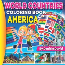 World Countries America: Coloring Book