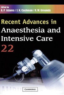Recent Advances in Anaesthesia and Intensive Care: Volume 22 voorzijde