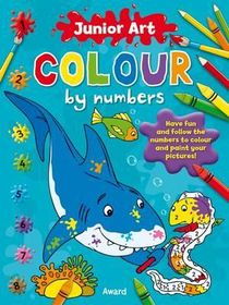 Junior Art Colour By Numbers: Shark