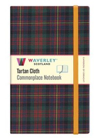 Cameron of Erracht: Waverley Scotland Large Tartan Commonplace Notebook voorzijde