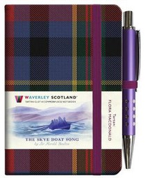 The Skye Boat Song Tartan Notebook (mini with pen) voorzijde