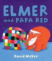 Elmer and papa red voorzijde