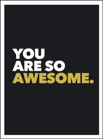 You Are So Awesome voorzijde