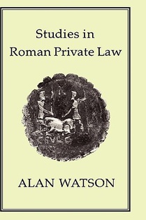Studies in Roman Private Law