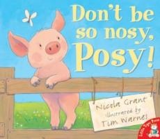 Don't be So Nosy, Posy! voorzijde