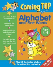 Coming Top: Alphabet and First Words - Ages 3-4