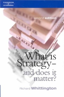 What Is Strategy and Does It Matter? voorzijde