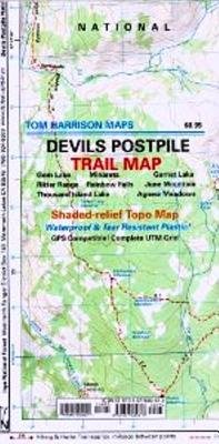 Devils Postpile Minarets Trail Map