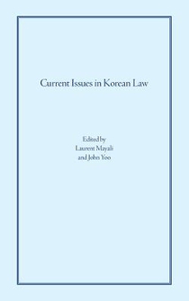 Current Issues in Korean Law