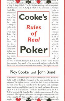 Cooke's Rules Of Real Poker