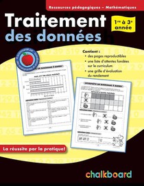 Traitement des données 1re à 3e année