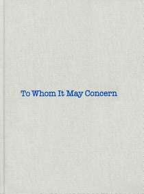 Louise Bourgeois: To Whom It May Concern voorzijde