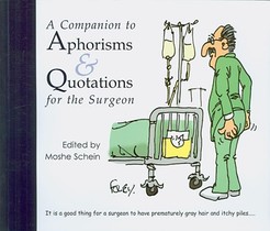 A Companion to Aphorisms & Quotations for the Surgeon voorzijde