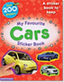 My Favourite Cars Sticker Book voorzijde