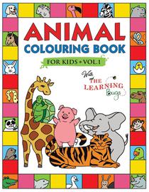 Animal Colouring Book for Kids with The Learning Bugs Vol.1