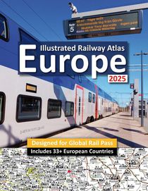 Interrail/Eurail Icon Illustrated Railway Atlas - Global Pass Edition