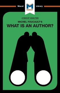 An Analysis of Michel Foucault's What is an Author? voorzijde