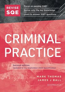 Revise SQE Criminal Practice voorzijde