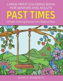 Large Print Coloring Book for Seniors and Adults