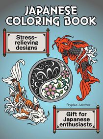 Japanese Coloring Book