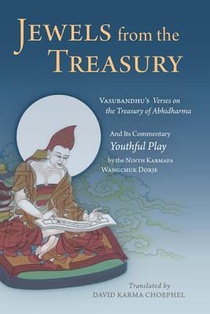 Jewels from the Treasury: Vasubandhu's Verses on the Treasury of Abhidharma and Its Commentary, Youthful Play by the Ninth Karmapa Wangchuk Dorj voorzijde