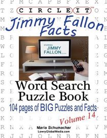 Circle It, Jimmy Fallon Facts, Word Search, Puzzle Book voorzijde