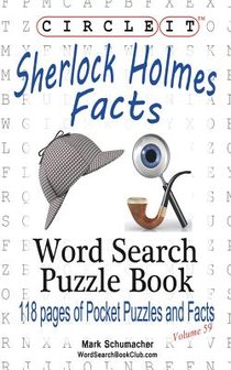 Circle It, Sherlock Holmes Facts, Word Search, Puzzle Book voorzijde