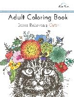 Adult Coloring Book: Stress Relieving Cats