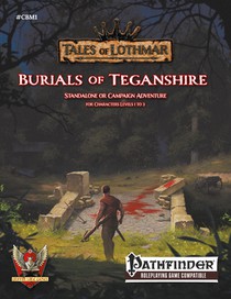 Burials of Teganshire for Pathfinder 1E voorzijde