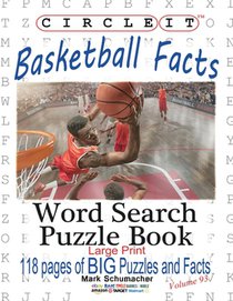 Circle It, Basketball Facts, Word Search, Puzzle Book