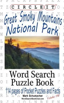 Circle It, Great Smoky Mountains National Park Facts, Pocket Size, Word Search, Puzzle Book voorzijde