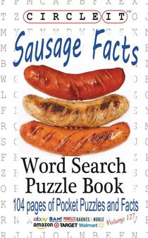 Circle It, Sausage Facts, Word Search, Puzzle Book
