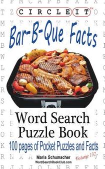 Circle It, Bar-B-Que / Barbecue / Barbeque Facts, Word Search, Puzzle Book voorzijde