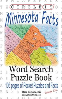 Circle It, Minnesota Facts, Word Search, Puzzle Book voorzijde