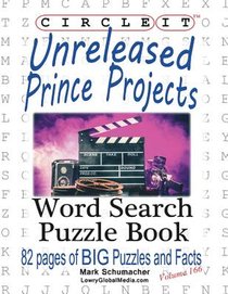 Circle It, Unreleased Prince Projects, Large Print, Word Search, Puzzle Book voorzijde