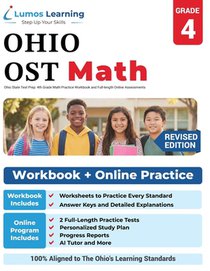 Ohio State Test Prep: 4th Grade Math Practice Workbook and Full-length Online Assessments: OST Study Guide