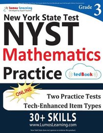 New York State Test Prep: 3rd Grade Math Practice Workbook and Full-length Online Assessments: NYST Study Guide