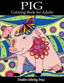 Pig Coloring Book voorzijde