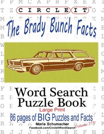 Circle It, The Brady Bunch Facts, Word Search, Puzzle Book