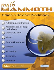 Math Mammoth Grade 3 Review Workbook