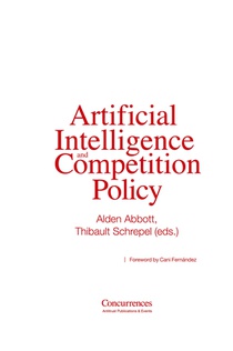 Artificial Intelligence and Competition Policy voorzijde